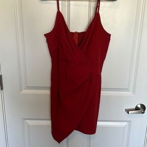Burnt Orange/Red Mini Dress - Shein - Never Worn - Size Medium